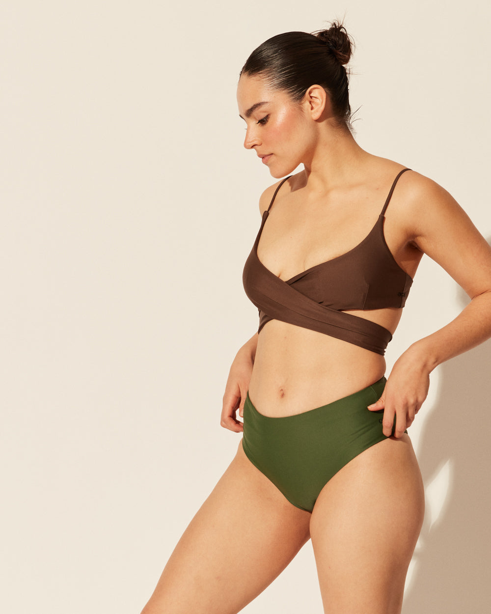 OCIN Wrap Top - Earth, Eco-friendly and ethical swim – OCIN